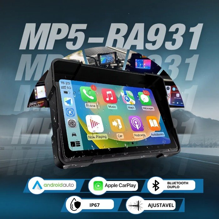 D_NQ_NP_2X_607690-MLB86215418557_062025-F-central-multimidia-5-pol-moto-carplay-android-auto-ip67 D NQ NP 2X 607690 MLB86215418557 062025 F central multimidia 5 pol moto carplay android auto ip67