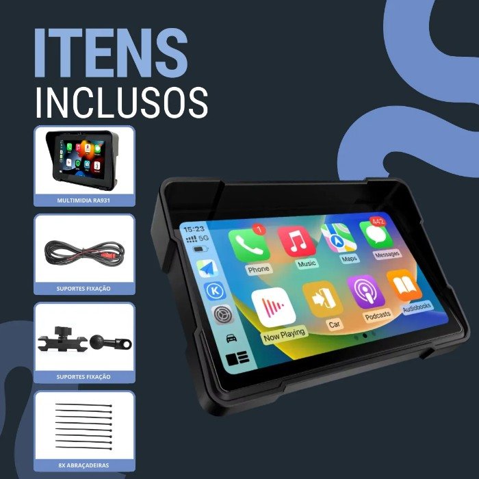 D_NQ_NP_2X_865469-MLB85902089614_062025-F-central-multimidia-5-pol-moto-carplay-android-auto-ip67 D NQ NP 2X 865469 MLB85902089614 062025 F central multimidia 5 pol moto carplay android auto ip67